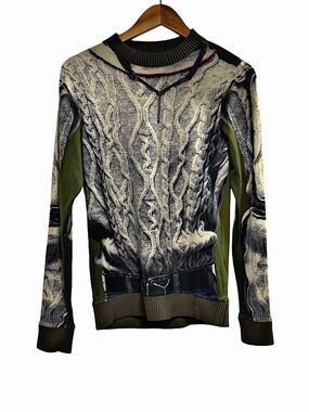 Authentic JPG x Y Project Transfer Print Sweater
